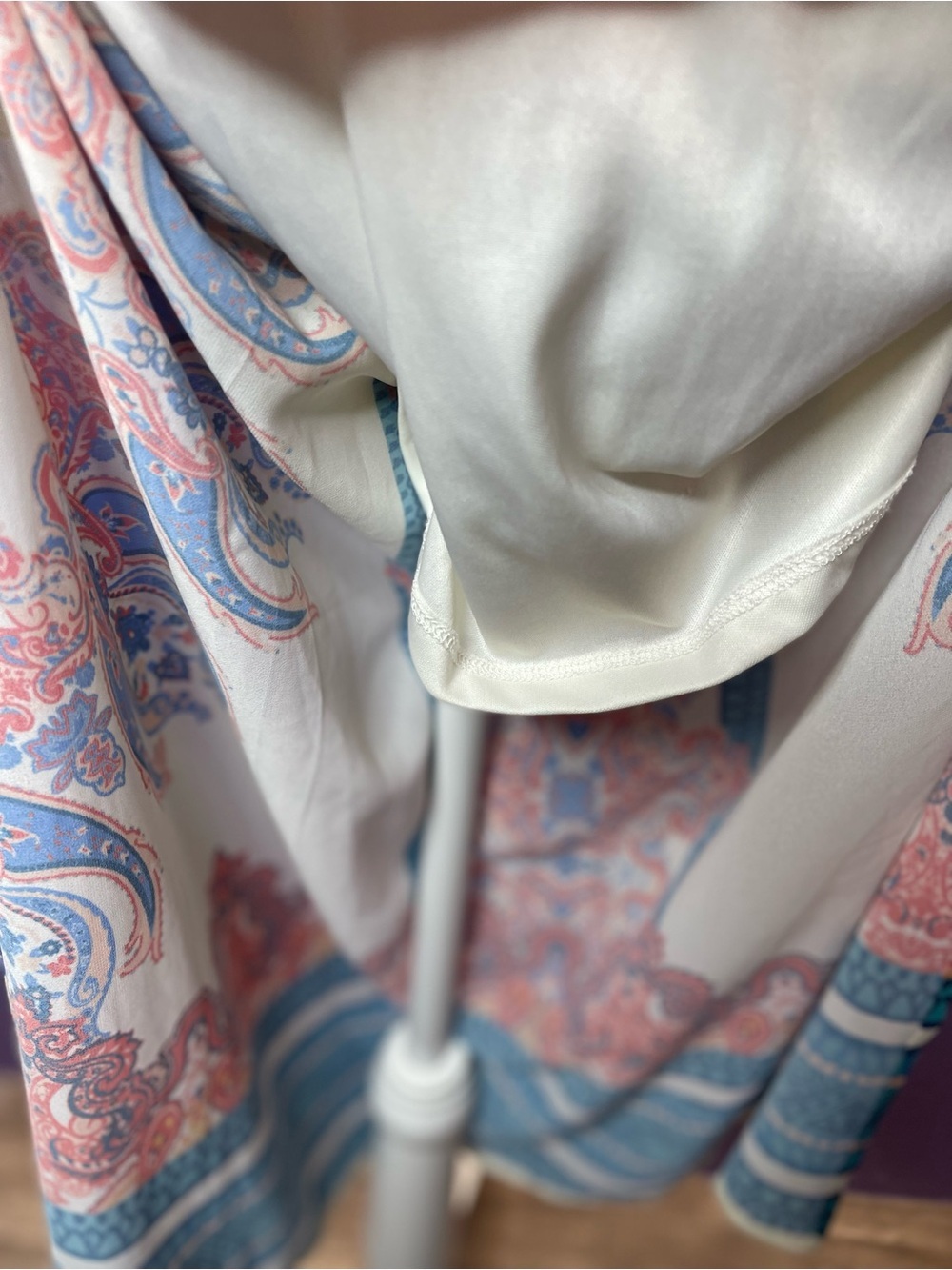 Flying Tomato Teal, Red & White Boho Maxi Dress - Picture 12 of 12